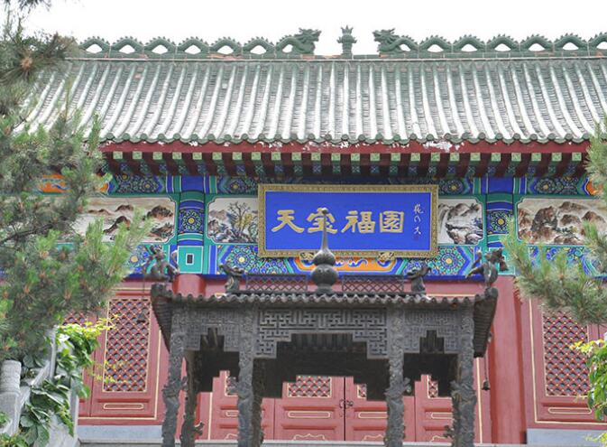 灵山宝塔建筑