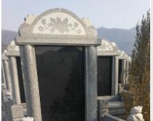 花岗岩立式墓碑