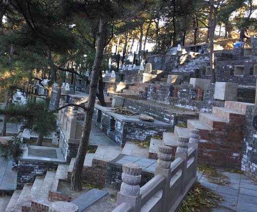 金山陵园墓型
