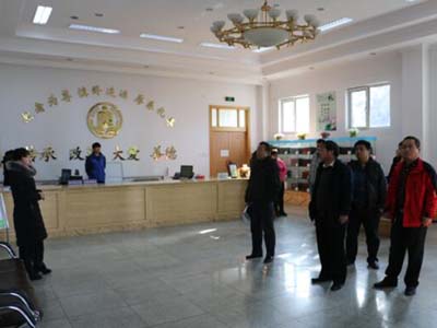 业务厅里面